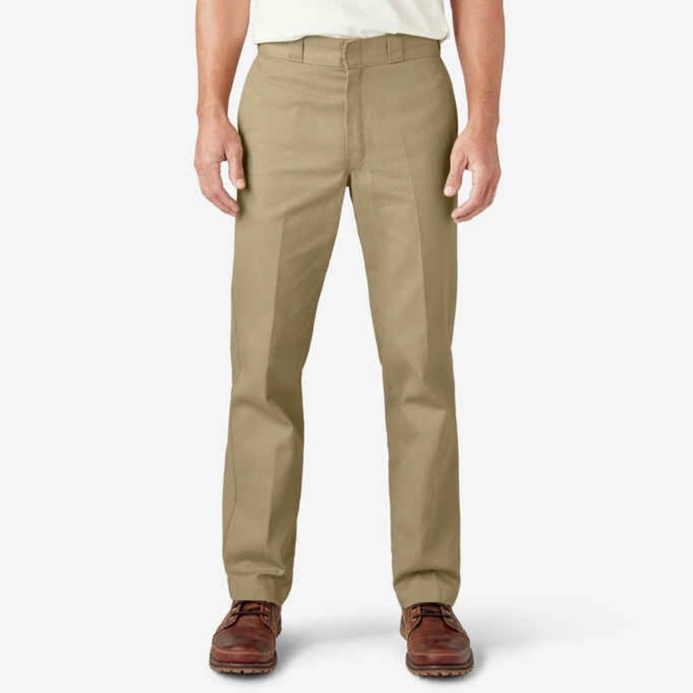 Dickies Men’s 874 Flex Original Fit. Work Pant Style. Size: 30X32 Khaki Color.